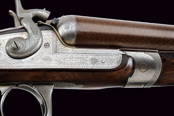 Doppietta a percussione centrale di Purdey  - Asta Rare Armi Antiche e Militaria da tutto il mondo - Associazione Nazionale - Case d'Asta italiane