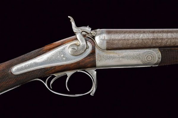 Doppietta a percussione centrale di Purdey  - Asta Rare Armi Antiche e Militaria da tutto il mondo - Associazione Nazionale - Case d'Asta italiane