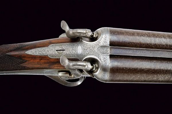 Doppietta a percussione centrale di Purdey  - Asta Rare Armi Antiche e Militaria da tutto il mondo - Associazione Nazionale - Case d'Asta italiane