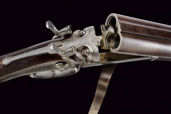 Bellissima doppietta express a cani esterni di E. M. Reilly & Co.  - Asta Rare Armi Antiche e Militaria da tutto il mondo - Associazione Nazionale - Case d'Asta italiane