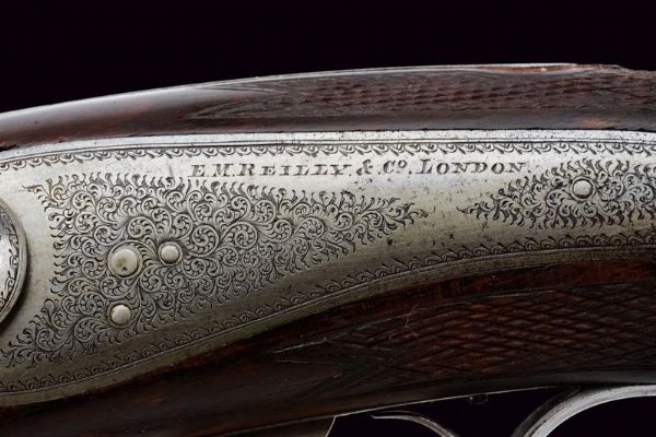 Bellissima doppietta express a cani esterni di E. M. Reilly & Co.  - Asta Rare Armi Antiche e Militaria da tutto il mondo - Associazione Nazionale - Case d'Asta italiane