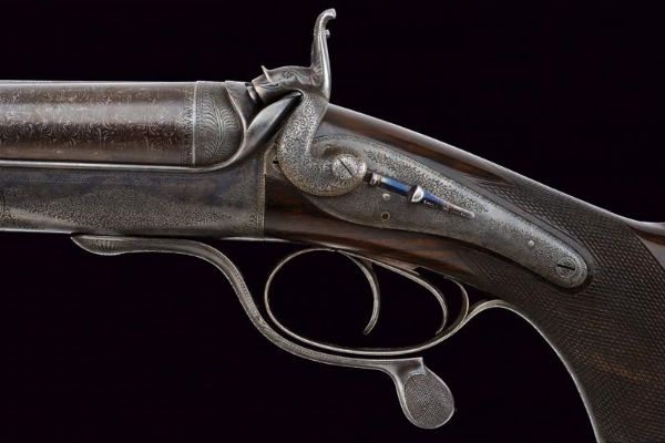 Interessante express Holland & Holland per caccia grossa  - Asta Rare Armi Antiche e Militaria da tutto il mondo - Associazione Nazionale - Case d'Asta italiane