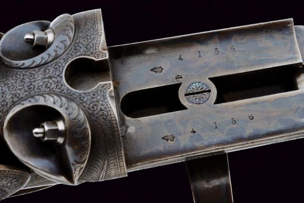 Interessante express Holland & Holland per caccia grossa  - Asta Rare Armi Antiche e Militaria da tutto il mondo - Associazione Nazionale - Case d'Asta italiane
