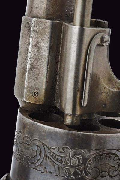 Bel revolver Lefaucheux a spillo  - Asta Rare Armi Antiche e Militaria da tutto il mondo - Associazione Nazionale - Case d'Asta italiane