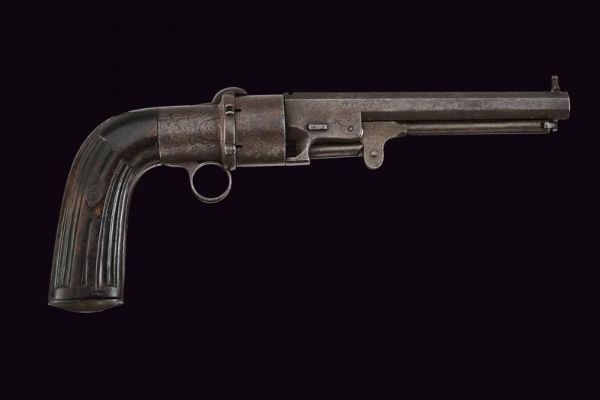 Rarissimo revolver di transizione a spillo  - Asta Rare Armi Antiche e Militaria da tutto il mondo - Associazione Nazionale - Case d'Asta italiane