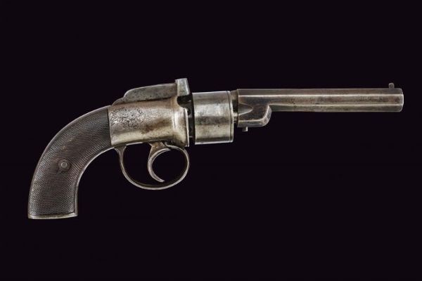 Revolver di transizione a luminello di Bishop & Day  - Asta Rare Armi Antiche e Militaria da tutto il mondo - Associazione Nazionale - Case d'Asta italiane
