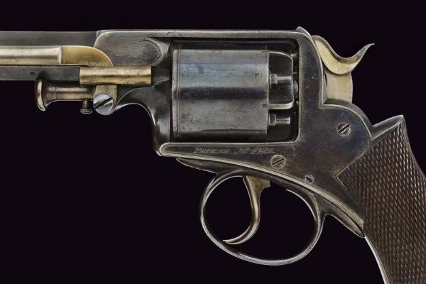 Revolver tipo Adams a luminello in cassetta  - Asta Rare Armi Antiche e Militaria da tutto il mondo - Associazione Nazionale - Case d'Asta italiane
