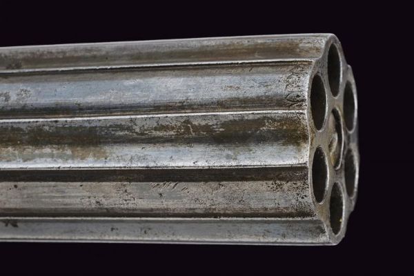 Pepperbox revolver a luminello di Manton in cassetta  - Asta Rare Armi Antiche e Militaria da tutto il mondo - Associazione Nazionale - Case d'Asta italiane