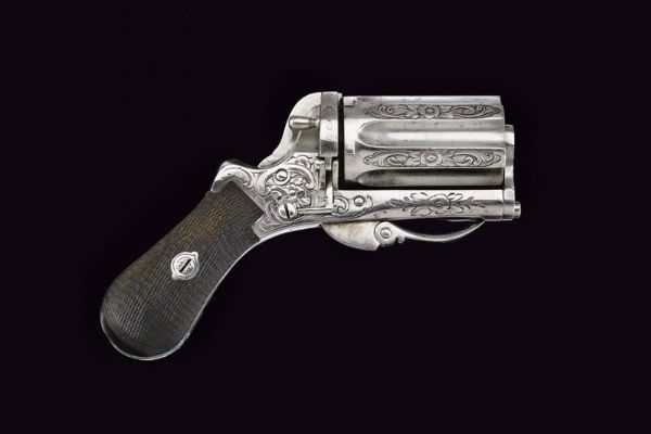 Raro pepperbox-revolver a percussione anulare  - Asta Rare Armi Antiche e Militaria da tutto il mondo - Associazione Nazionale - Case d'Asta italiane