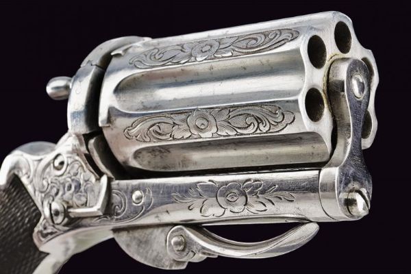 Raro pepperbox-revolver a percussione anulare  - Asta Rare Armi Antiche e Militaria da tutto il mondo - Associazione Nazionale - Case d'Asta italiane