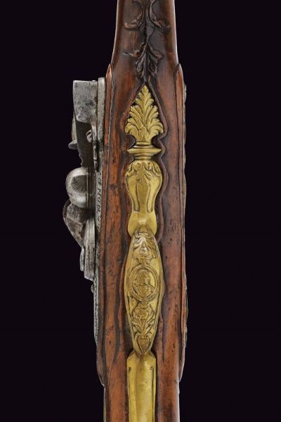 Bella pistola a pietra focaia da fonda di Zanoni  - Asta Rare Armi Antiche e Militaria da tutto il mondo - Associazione Nazionale - Case d'Asta italiane