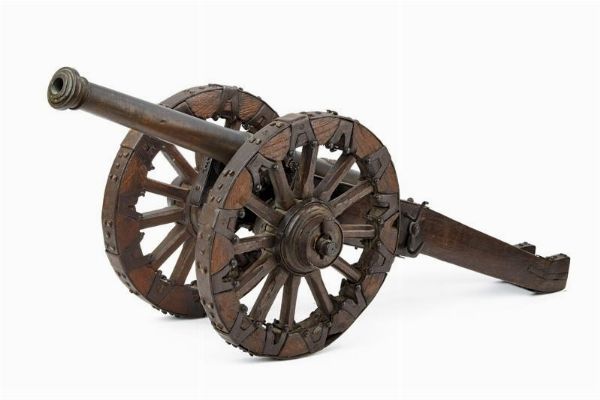 Bel modello di cannone  - Asta Rare Armi Antiche e Militaria da tutto il mondo - Associazione Nazionale - Case d'Asta italiane