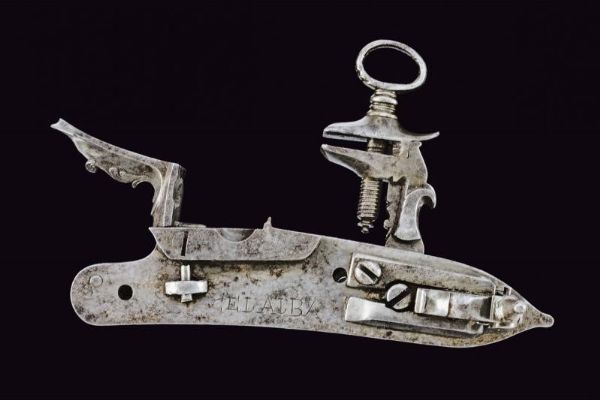 Bella batteria a pietra focaia alla romana  - Asta Rare Armi Antiche e Militaria da tutto il mondo - Associazione Nazionale - Case d'Asta italiane