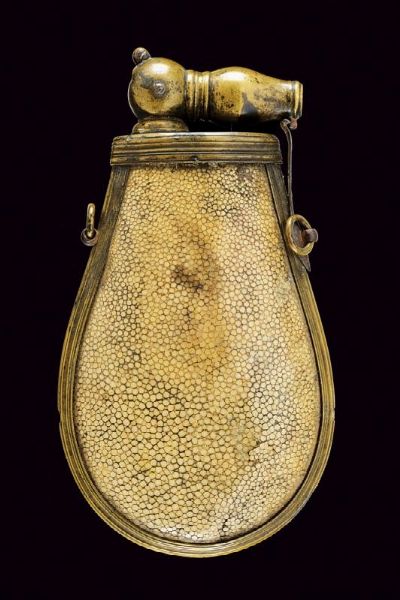 Fiasca da polvere  - Asta Rare Armi Antiche e Militaria da tutto il mondo - Associazione Nazionale - Case d'Asta italiane