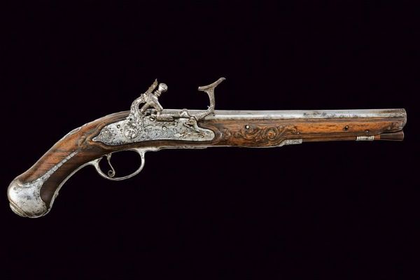 Pistola alla fiorentina  - Asta Rare Armi Antiche e Militaria da tutto il mondo - Associazione Nazionale - Case d'Asta italiane