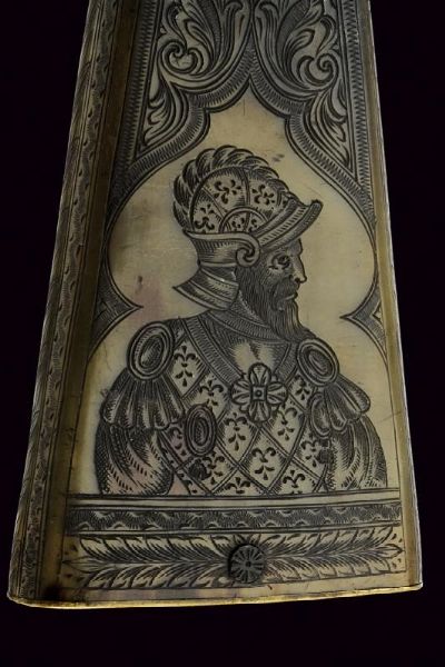 Bellissima fiasca da polvere  - Asta Rare Armi Antiche e Militaria da tutto il mondo - Associazione Nazionale - Case d'Asta italiane