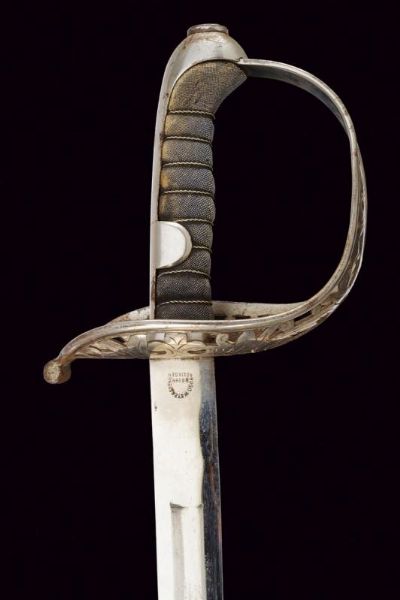 Sciabola da ufficiale di cavalleria Mod. 1869  - Asta Rare Armi Antiche e Militaria da tutto il mondo - Associazione Nazionale - Case d'Asta italiane
