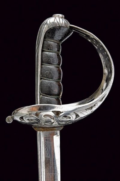 Sciabola da ufficiale di cavalleria Mod. 1845  - Asta Rare Armi Antiche e Militaria da tutto il mondo - Associazione Nazionale - Case d'Asta italiane