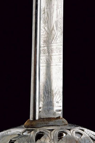 Sciabola da ufficiale di cavalleria Mod. 1845  - Asta Rare Armi Antiche e Militaria da tutto il mondo - Associazione Nazionale - Case d'Asta italiane