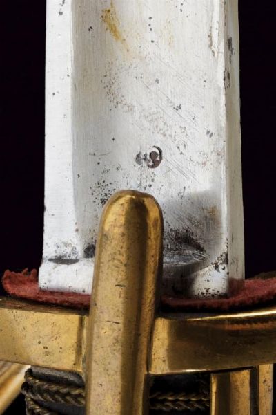 Sciabola da ufficiale di cavalleria tipo AN. IX  - Asta Rare Armi Antiche e Militaria da tutto il mondo - Associazione Nazionale - Case d'Asta italiane