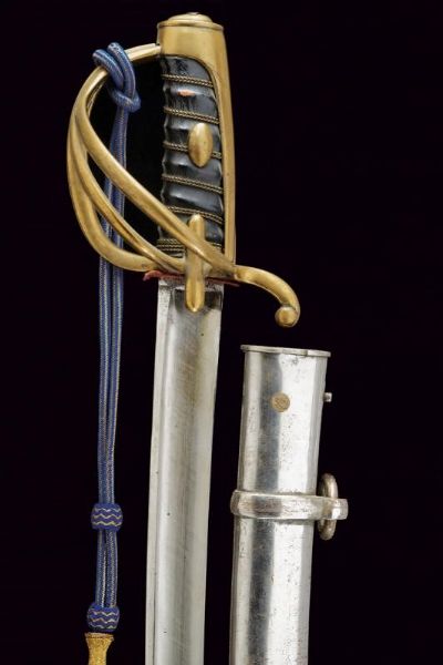 Sciabola da ufficiale di cavalleria tipo AN. IX  - Asta Rare Armi Antiche e Militaria da tutto il mondo - Associazione Nazionale - Case d'Asta italiane