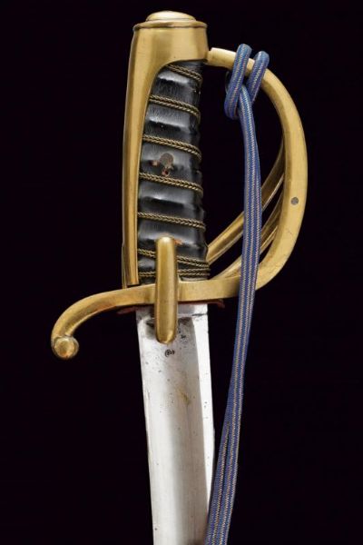 Sciabola da ufficiale di cavalleria tipo AN. IX  - Asta Rare Armi Antiche e Militaria da tutto il mondo - Associazione Nazionale - Case d'Asta italiane