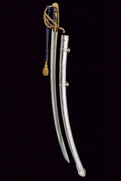 Sciabola da ufficiale di cavalleria tipo AN. IX  - Asta Rare Armi Antiche e Militaria da tutto il mondo - Associazione Nazionale - Case d'Asta italiane