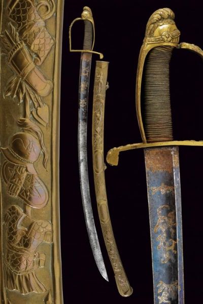 Sciabola da ufficiale di cavalleria leggera  - Asta Rare Armi Antiche e Militaria da tutto il mondo - Associazione Nazionale - Case d'Asta italiane