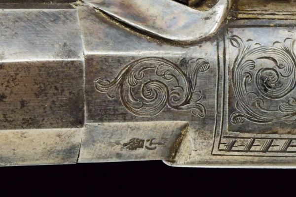 Paio di mazzagatti a luminello di Hollis & Co.  - Asta Rare Armi Antiche e Militaria da tutto il mondo - Associazione Nazionale - Case d'Asta italiane