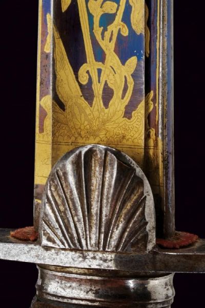 Sciabola da ufficiale con bellissima lama  - Asta Rare Armi Antiche e Militaria da tutto il mondo - Associazione Nazionale - Case d'Asta italiane