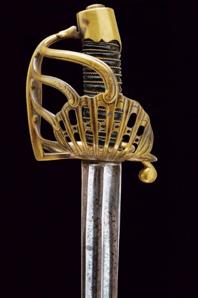Spada del tipo Garde de bataille  - Asta Rare Armi Antiche e Militaria da tutto il mondo - Associazione Nazionale - Case d'Asta italiane