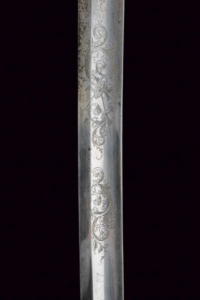 Sciabola per gli ufficiali dello Stato Maggiore Mod. 1843  - Asta Rare Armi Antiche e Militaria da tutto il mondo - Associazione Nazionale - Case d'Asta italiane