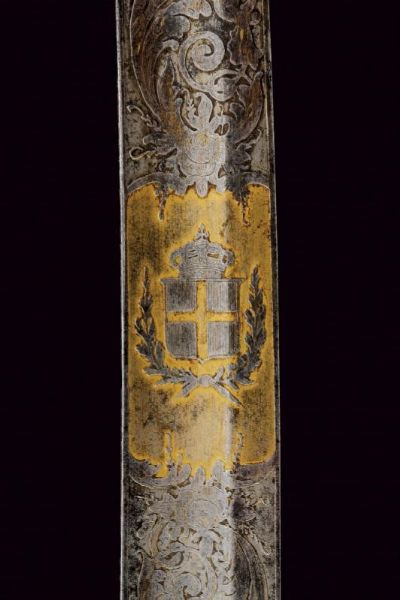 Sciabola da ufficiale Mod. 1855 con bella lama  - Asta Rare Armi Antiche e Militaria da tutto il mondo - Associazione Nazionale - Case d'Asta italiane