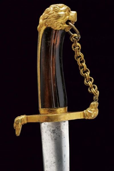Interessante e rara sciabola dell'epoca Murattiana  - Asta Rare Armi Antiche e Militaria da tutto il mondo - Associazione Nazionale - Case d'Asta italiane