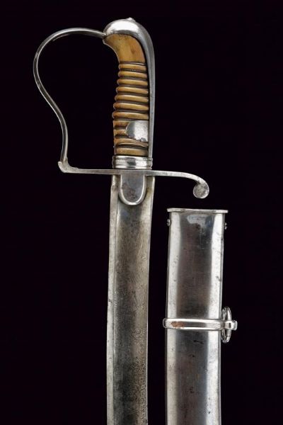 Sciabola da colonnello onorario degli ussari della guardia appartenuta al re Francesco II  - Asta Rare Armi Antiche e Militaria da tutto il mondo - Associazione Nazionale - Case d'Asta italiane