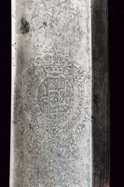 Sciabola da colonnello onorario degli ussari della guardia appartenuta al re Francesco II  - Asta Rare Armi Antiche e Militaria da tutto il mondo - Associazione Nazionale - Case d'Asta italiane