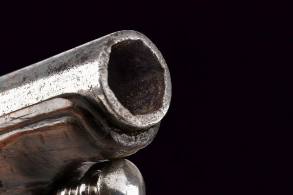 Rara pistola alla fiorentina con canna rigata  - Asta Rare Armi Antiche e Militaria da tutto il mondo - Associazione Nazionale - Case d'Asta italiane