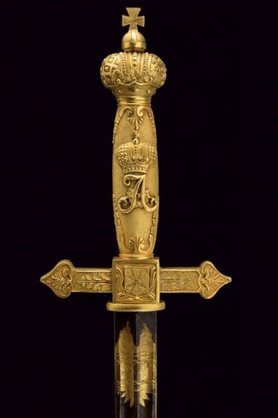 Spada d'onore dello zar Alessandro I (1801-1825)  - Asta Rare Armi Antiche e Militaria da tutto il mondo - Associazione Nazionale - Case d'Asta italiane