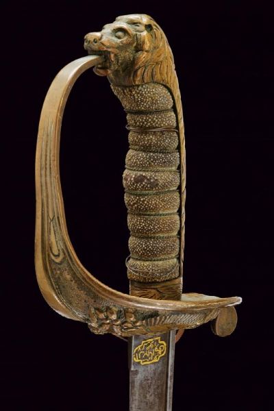 Rarissima sciabola da marina  - Asta Rare Armi Antiche e Militaria da tutto il mondo - Associazione Nazionale - Case d'Asta italiane