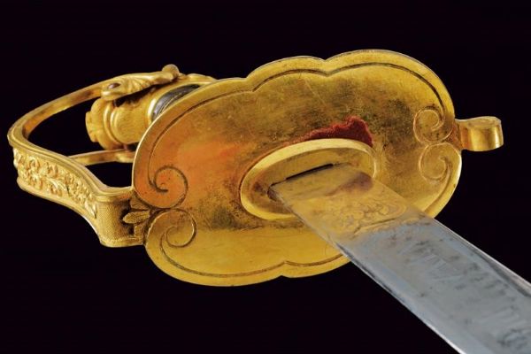 Spada da ufficiale subalterno della Guardia Civica Mod. 1847  - Asta Rare Armi Antiche e Militaria da tutto il mondo - Associazione Nazionale - Case d'Asta italiane