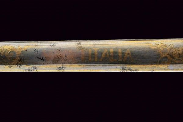 Spada da comandante della Guardia Nobile  - Asta Rare Armi Antiche e Militaria da tutto il mondo - Associazione Nazionale - Case d'Asta italiane
