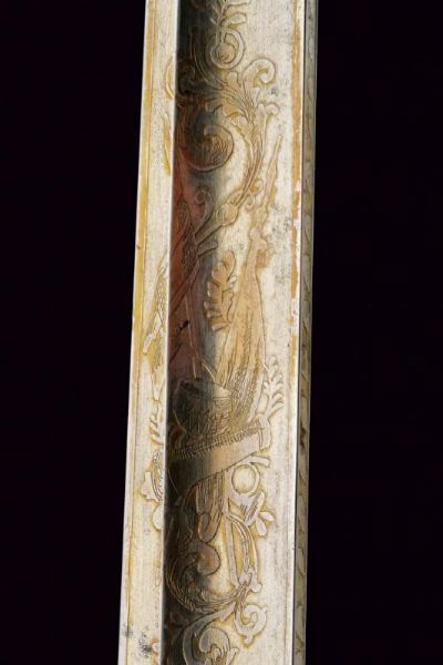 Spada da comandante della Guardia Nobile  - Asta Rare Armi Antiche e Militaria da tutto il mondo - Associazione Nazionale - Case d'Asta italiane