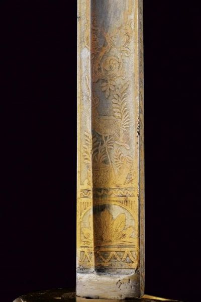 Spada da comandante della Guardia Nobile  - Asta Rare Armi Antiche e Militaria da tutto il mondo - Associazione Nazionale - Case d'Asta italiane