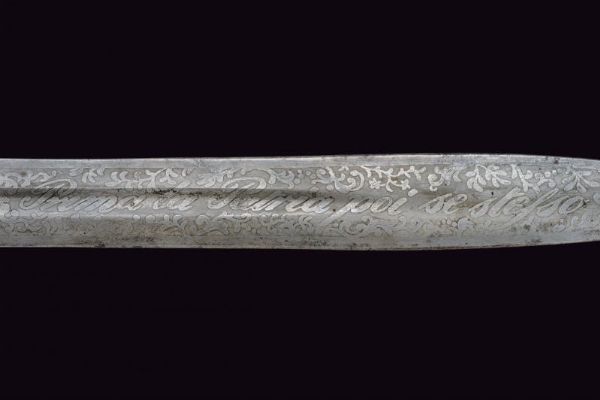 Interessante daga della Guardia Nazionale di Milano mod. 1848  - Asta Rare Armi Antiche e Militaria da tutto il mondo - Associazione Nazionale - Case d'Asta italiane