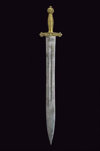 Interessante daga della Guardia Nazionale di Milano mod. 1848  - Asta Rare Armi Antiche e Militaria da tutto il mondo - Associazione Nazionale - Case d'Asta italiane