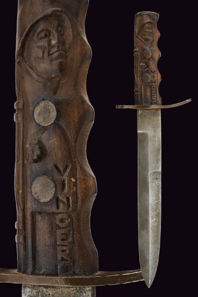 Pugnale da combattimento Mod. 1935 MVSN con impugnatura decorata  - Asta Rare Armi Antiche e Militaria da tutto il mondo - Associazione Nazionale - Case d'Asta italiane