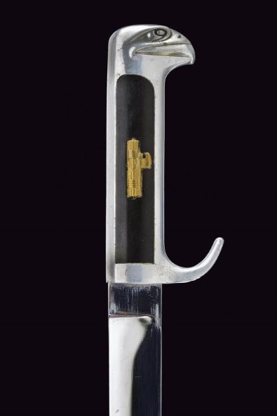 Pugnale Mod. 1937 a testa d'aquila da ufficiale della MVSN con fodero e attacchi  - Asta Rare Armi Antiche e Militaria da tutto il mondo - Associazione Nazionale - Case d'Asta italiane