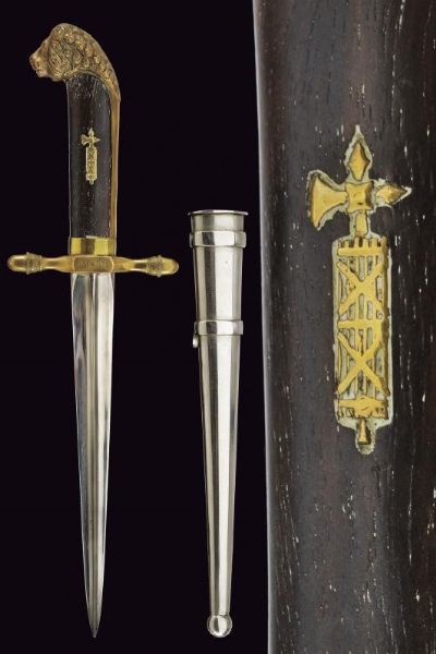 Raro pugnale della MVSN  - Asta Rare Armi Antiche e Militaria da tutto il mondo - Associazione Nazionale - Case d'Asta italiane