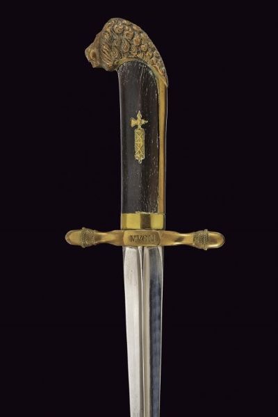 Raro pugnale della MVSN  - Asta Rare Armi Antiche e Militaria da tutto il mondo - Associazione Nazionale - Case d'Asta italiane