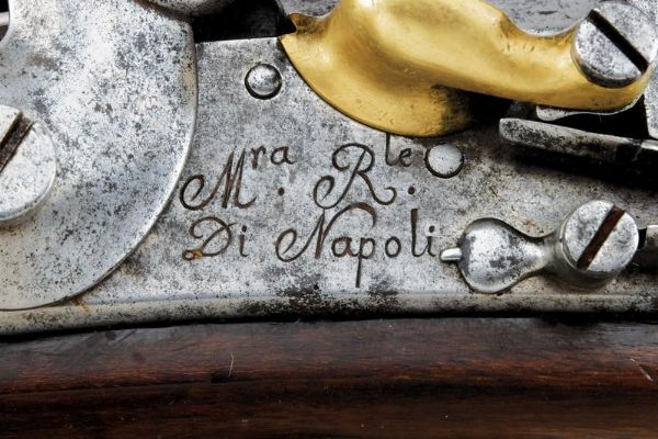 Fucile a pietra focaia  - Asta Rare Armi Antiche e Militaria da tutto il mondo - Associazione Nazionale - Case d'Asta italiane